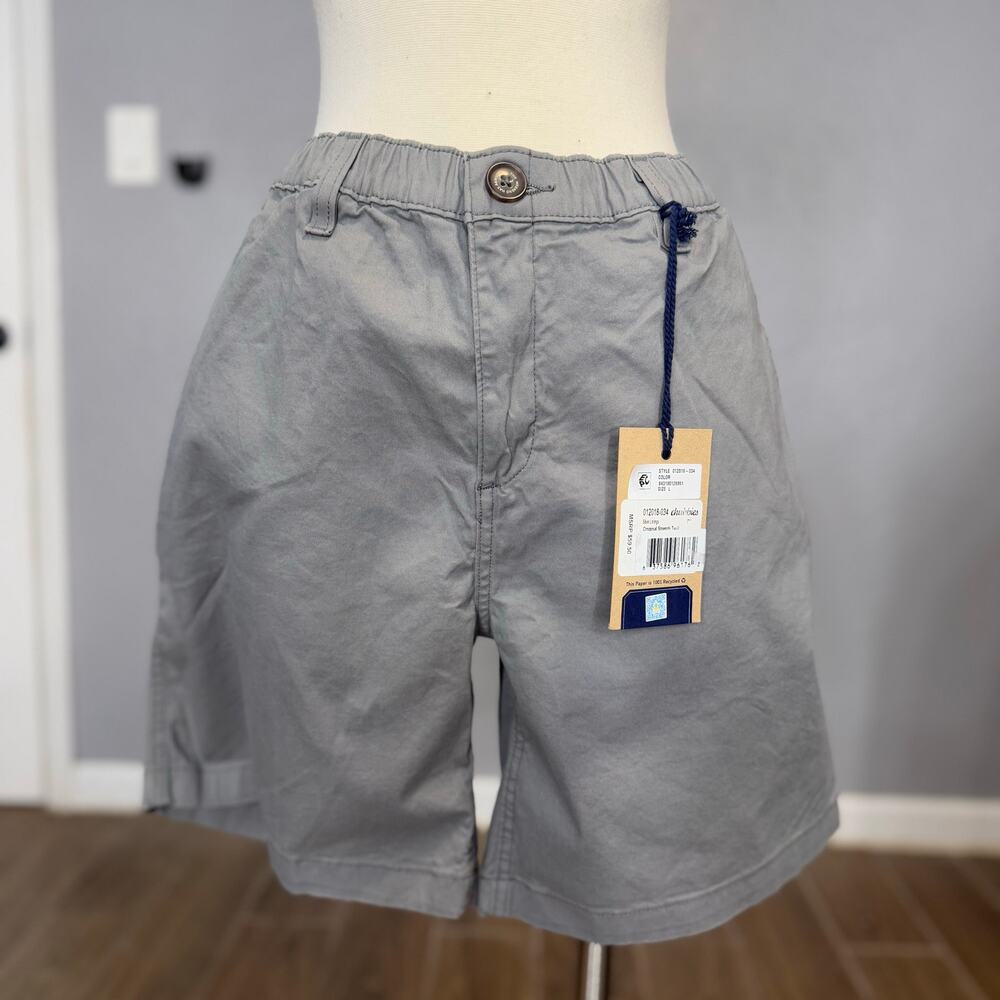 Chubbies The Silver Linings Stretch Twill Shorts 7" Inseam, Gray, L